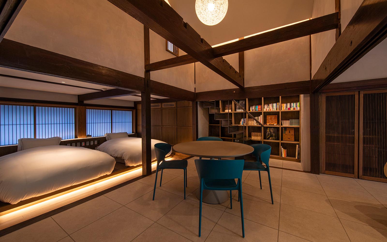 別邸とと 1F ベッドルーム